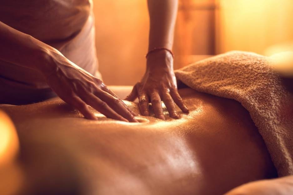 skilled therapist deep tissue massage