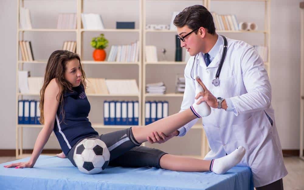 Football Injury Stretching