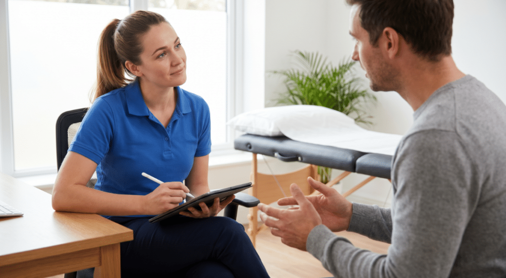 how long is a physiotherapy session